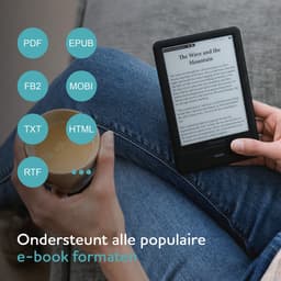 MyStories E-reader Core+ - 6 inch touchscreen - Tot 36GB opslag voor 3.500 ebooks - Schermverlichting - E-book reader - Zwart - Niet compatibel met Kobo Plus abonnement — thumbnail 6