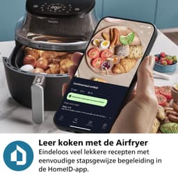 Philips 3000 Series Airfryer - NA331/00 - Kijkvenster - RapidAir Plus - 6.2L - Tot 5 Personen - Zwart — thumbnail 9