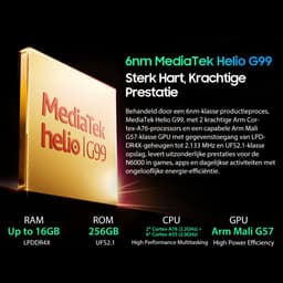 Blackview N6000 - Mini Robuuste Smartphone - 16GB RAM - 256GB - Helio G99 Octa Core - 4.3 inch - 4G Dual SIM - 48MP+16MP - Android 13 - IP68 Waterdicht - Handschoenmodus NFC GPS - Groen — thumbnail 12