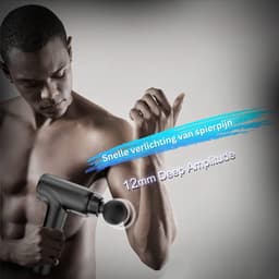 mavoa® Massage gun - massage pistool - theragun - Zwart — thumbnail 4
