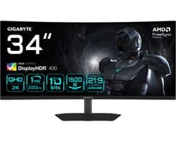 Monitor Gigabyte G34WQC2 EK UltraWide Quad HD 34"