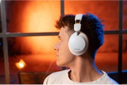 Concept HS4081 SoundJoy - Draadloze hoofdtelefoon - Tot 45 uur - Bluetooth 6.0 - Actieve ruisonderdrukking tot 18 dB - Wit — thumbnail 2