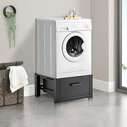 Wasmachine sokkel verhoger met lade - Verhoogd onderstel voor wasmachines en drogers — thumbnail 2