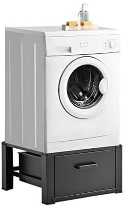Wasmachine sokkel verhoger met lade - Verhoogd onderstel voor wasmachines en drogers — thumbnail 1