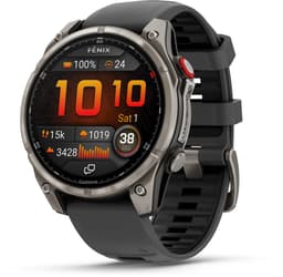 Garmin fenix 8 Pro - Smartwatch - 47 mm - AMOLED - Ingebouwde inReach® technologie - LTE connectiviteit - Tot 15 dagen batterijduur - Titanium — thumbnail 3