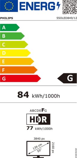 Philips 55OLED849/12 - 55 inch - 4K OLED - 2024 - Smart TV — thumbnail 2
