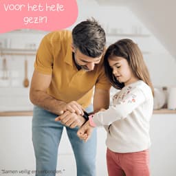 ISHIVA® GPS Horloge Kind geschikt voor Simkaart (4G GPS)–Smartwatch Kinderen met HD-camera & Videobellen - Kinder Smartwatch - 1000 mAh Long Battery–IP65 Waterdicht–SOS Knop–School Mode-Veilige Zones-GPS Tracker–2 Jaar Garantie–Roze — thumbnail 7