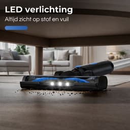 MYBOT E6 Advanced - Steelstofzuiger met Dweilfunctie - 250W - 20Kpa - 3 Zuigniveaus - Vacuum Cleaner - Steelstofzuiger Draadloos - Zonder Zak - Op Accu — thumbnail 7