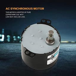 Lage Snelheid Synchrone Motor 5-50 RPM voor Industriële Toepassingen en Vaatwassers — thumbnail 4