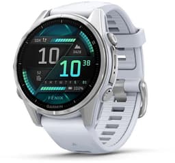 Garmin fenix 8 - Multisport Smartwatch - AMOLED-Scherm - 43mm - Zilverkleurig/Wit — thumbnail 9