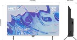 32 inch HD LED Smart TV, Android TV, Dolby Digital, randloos design | MTC6110-serie — thumbnail 6