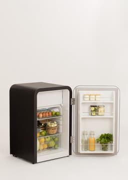 CREATE - Koelkast in retrostijl - Zwart - Handvat Sage - FRIDGE RETRO 107L — thumbnail 7