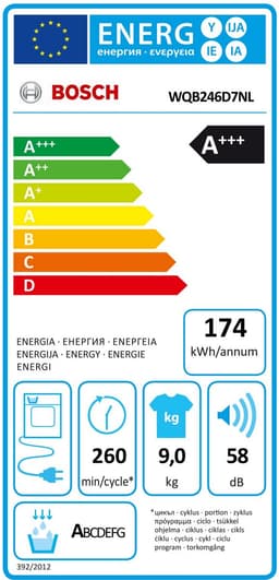 Bosch WQB246D7NL - Serie 8 - Wasdroger - Warmtepompdroger — thumbnail 2