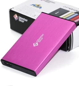 Draagbare Externe Harde Schijf USB 3.0 - Compact & Supersnel - Diverse Capaciteiten (incl. 500GB Roos) — thumbnail 1