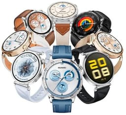 HUAWEI WATCH GT5 46mm Zwart Fluoroelastomeer Horlogeband - golf en 40 meter duiken Verbeterd 24/7 gezondheidsbeheer - Tot 2 weken batterijduur - Compatibel met iOS & Android — thumbnail 13