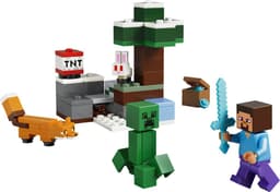 LEGO Minecraft Steve's Taiga-Avontuur Videogame Bouwpakket voor Kinderen - 21583 — thumbnail 6