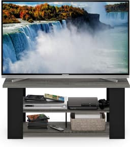 TV Meubel tot 50 Inch in Frans Eiken Grijs en Zwart - Compact en Modern — thumbnail 4