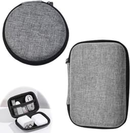 2 Pcs External Hard Drive Enclosure Hard Shell Cover for Extreme Travel Bag - Protective Cover for External Hard Drive Transport Cable Bag — thumbnail 6