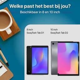 SwayTosh Tab D1 – Tablet – 4+3GB RAM – 64+64GB Opslag – 4G – WiFi – Octa Core Processor – 8 inch – Hoes + Screenprotectors inbegrepen — thumbnail 12
