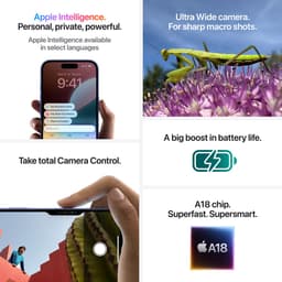 Apple iPhone 16 - 128GB - Blauw — thumbnail 9