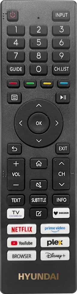 Hyundai - Smart TV - 50 inch - Qled - Randloos Design - 2 x HDMI - 2 x USB - Wifi - Full HD - Tripple Tuner - 2026 - Netflix Youtube Amazon Prime — thumbnail 7