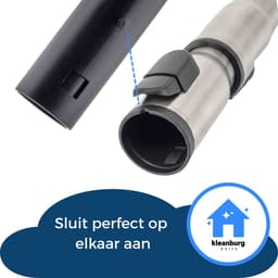 Telescoopbuis en Pistoolgreep geschikt voor Miele C1, C2, C3, Guard & Boost series - Gelijk aan model: 10275580 / 9442601 / 5269091 - met klikvergrendeling — thumbnail 10