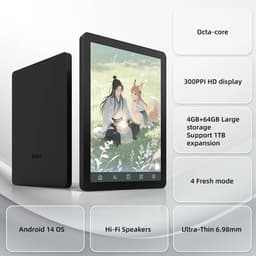 House of Balance B6 E-reader - 6 inch E-ink - 300 PPI - Android 14 - Met hoes EReader - E Reader - E reader met hoesje - Ereaders — thumbnail 4