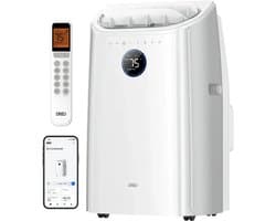 DREO Portable Air Conditioner 515S – 12.000 BTU Mobiele Airco – Ontvochtiger & Ventilator – App & Spraakbediening