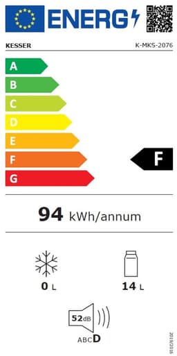 KESSER® Tafelmodel Koelkast 15 Liter AC DC 220-240V en 12V - Mini Koelkast Vrijstaand met Verwarmingsfunctie - Koelbox ideaal voor Auto en camperen - — thumbnail 2
