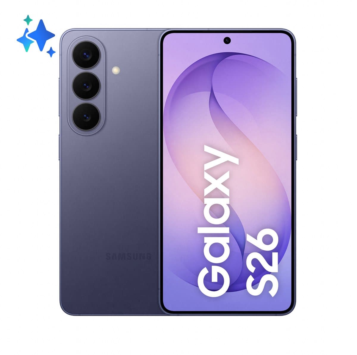 Samsung Galaxy S26 - 512GB - Cobalt Violet — afbeelding 1