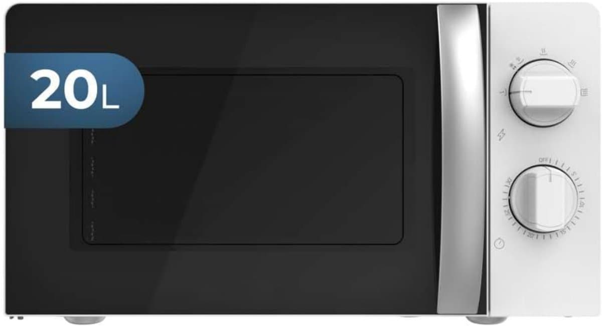 SNJY® Magnetron Vrijstaand - Microgolf - Microwave - 20L Capaciteit - 700W - Wit — afbeelding 1