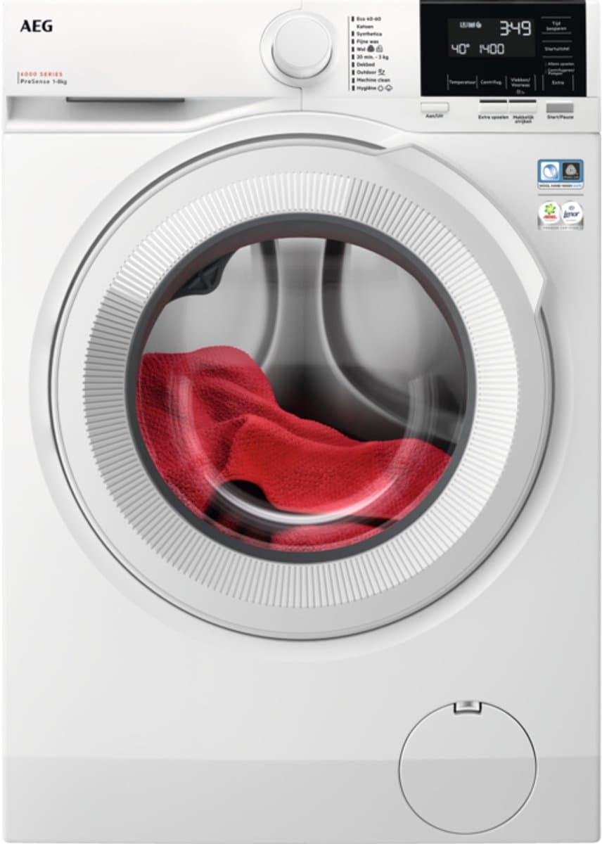 AEG LR63842 6000 serie ProSense - Wasmachine - 8 kg - 1400 rpm — afbeelding 1