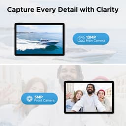 DOOGEE Tablet U11-Android 15 -11 inth 90 Hz-16 GB RAM+ 128 GB ROM/TF 2TB - Dubbele boxluidsprekers - 8580 mAh - Face ID - 5G WiFi - Widevine L1 - GPS - Grijs — thumbnail 7