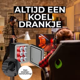 Denver Mini Koelkast - Koelen en Verwarmen - Skincare fridge - 12v Auto aansluiting - MFR404 — thumbnail 4
