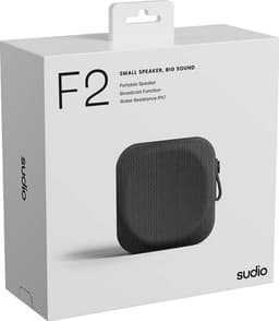 Sudio F2 Bluetooth Speaker Zwart — thumbnail 7