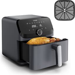 Tefal Easy Fry Mega EY855B - Airfryer - 7,5L - 1700W - Voor Grote Gezinnen - Grijs — thumbnail 4