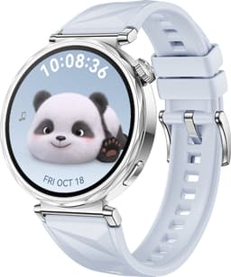 HUAWEI WATCH GT5 41mm Blauw Fluoroelastomeer Horlogeband - Verbeterd 24/7 gezondheidsbeheer - Tot 2 weken batterijduur - Compatibel met iOS & Android — thumbnail 3