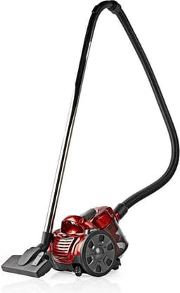 Nedis Zakloze Stofzuiger - Zakloos - 700 W - Stof capaciteit: 1.5 l - Combi-Borstel - Actieradius: 7 m - HEPA-luchtfilter - Antraciet / Rood — thumbnail 9