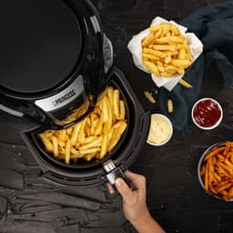 Princess Digitale Airfryer XL 182021 - Heteluchtfriteuse - 3.2 liter - 8 voorgeprogrammeerde programma’s - Inclusief grillrek - Zwart — thumbnail 9