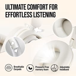 OXS Storm A2 ANC Draadloze Gaming Headset - Wit — thumbnail 6