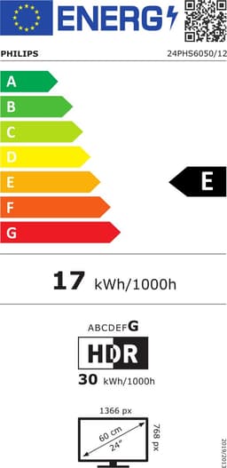Philips 24PHS6050/12 - 24 inch - HD Ready LED - 2026 - Smart TV — thumbnail 2