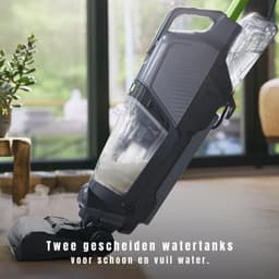 SAVI® Steelstofzuiger met snoer - Steelstofzuiger - Stofzuiger - Grijs /Groen- ‎25cm x 27cm x 112cm — thumbnail 8