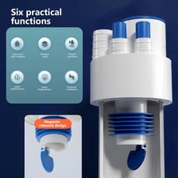 Wasmachine Afvoeradapter - Wasmachine Aansluiting - Wasmachine Installeren - Universele Compatibiliteit - 31 x 21 x 6 cm - Zwart — thumbnail 5