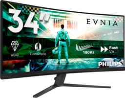 Philips Evnia 34M2C3500L - QHD Curved Ultrawide Monitor - 180hz - 34 inch — thumbnail 5
