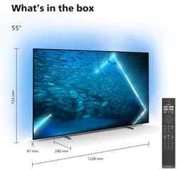 Philips 55OLED707/12 - 55 inch - 4K OLED - 2022 - Smart TV — thumbnail 3