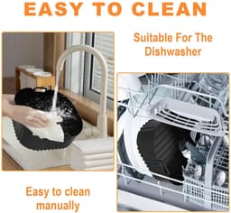 Cosensi - Silicone Shape Air Fryer Accessoires - Bakvorm - 2x Moulds - Silicone Oliekwast - Geschikt voor Philips Airfryer 5000 Series XXL - 7.2 L — thumbnail 4