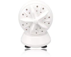 Draagbare Wasmachine, Mini-thuiswasmachine met Dubbele Turbine met 4 Instelbare Modi, Efficiënte Reiniging Wasmachine voor Emmer, Wastafel, Handwastafel