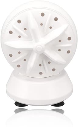 Draagbare Wasmachine, Mini-thuiswasmachine met Dubbele Turbine met 4 Instelbare Modi, Efficiënte Reiniging Wasmachine voor Emmer, Wastafel, Handwastafel — thumbnail 1