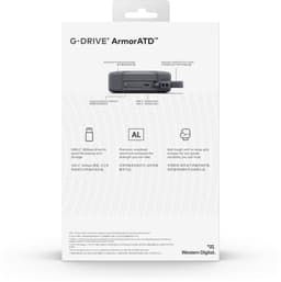 SanDisk Professional G-Drive ArmorATD - Externe harde schijf - 5TB - Space grijs — thumbnail 5