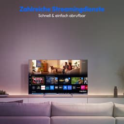 MEDION 108 cm (43 Zoll) QLED Fernseher (Smart-TV, Dolby Vision HDR, HBO Max, MagentaTV, Prime Video, Disney+, DAZN, Paramount+, Dolby Atmos, VIDAA Store, PVR, Bluetooth, MD 843602) — thumbnail 7